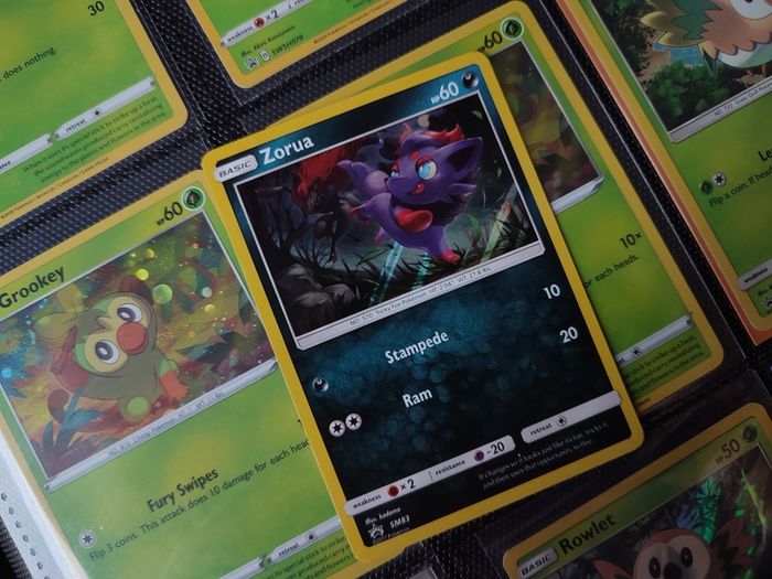 Zorua ! Sun & Moon Promo ! 2017 ! Pokemon !