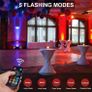 Par Light, RGB 36 LED Stage Lights Sound Activated DMX Control, 7 Modes Uplighting Lights with Remote Control Stage Lighting, DJ Par Party Lights for Club KTV Disco Party (FREE POSTAGE) Image 2