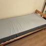 IKEA bed frame and mattress Image 4