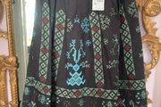 Scotch&amp;Soda embroidered midi skirt, new, size S