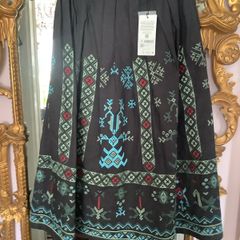 Scotch&Soda embroidered midi skirt, new, size S