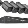 4pcs 1080P Weatherproof Home Surveillance Camera, Movement Image 2