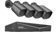 4pcs 1080P Weatherproof Home Surveillance Camera, Movement