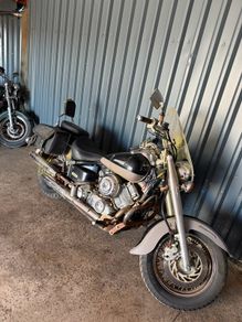 Yamaha dragster 650 breaking