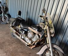 Yamaha dragster 650 breaking