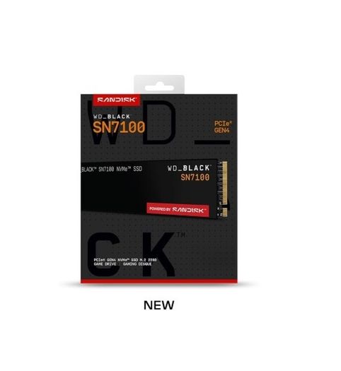 New 2TB Sandisk Nvme M.2 Wd_black Sn7100 Ssd