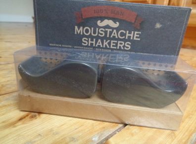 Moustache Salt & Pepper Shakers for Sale