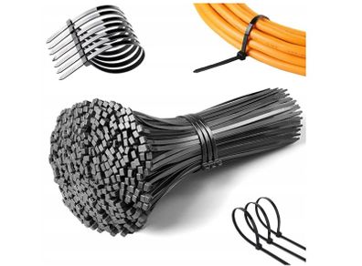 100x Cable Ties 3,6x100mm (black)