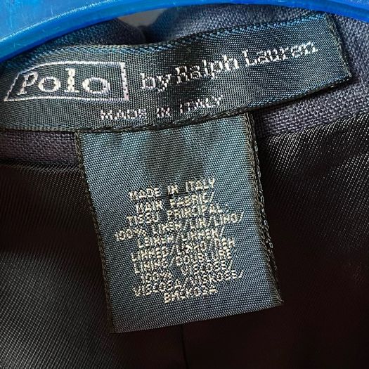 Polo Ralph Lauren Boys Blue Linen Blazer Jacket Age 12