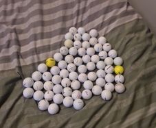 used golf balls