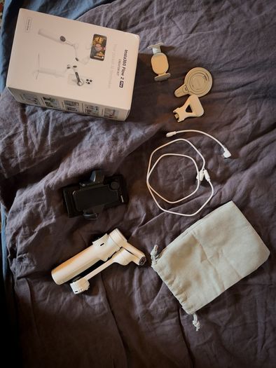 Insta360 Flow 2 Pro + Backpack Mount - LIKE NEW (used under 5 hours)