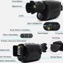 1080P HD Infrared Night Vision Device - Dual-Use Monocular Digital Camera with TFT Display Image 3