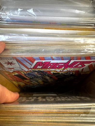 Valiant Long Comic Box w 270 comics for Sale