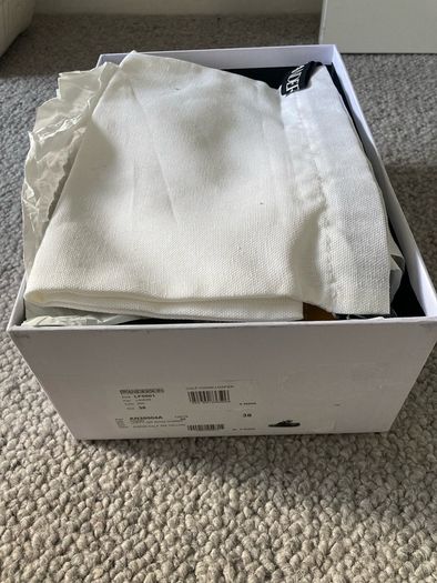 BNIB JW Anderson Suede Chain Mules