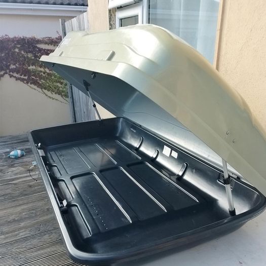 Car Roof Rack Box, Top Box, Approx. 310L Capacity with Mounts
