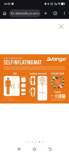 Vango Trek Pro standard