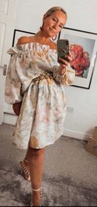 h&m floral maxi dress