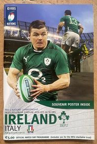 2014 Ireland v Italy - RBS Six Nations Championship Programme