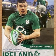 2014 Ireland v Italy - RBS Six Nations Championship Programme