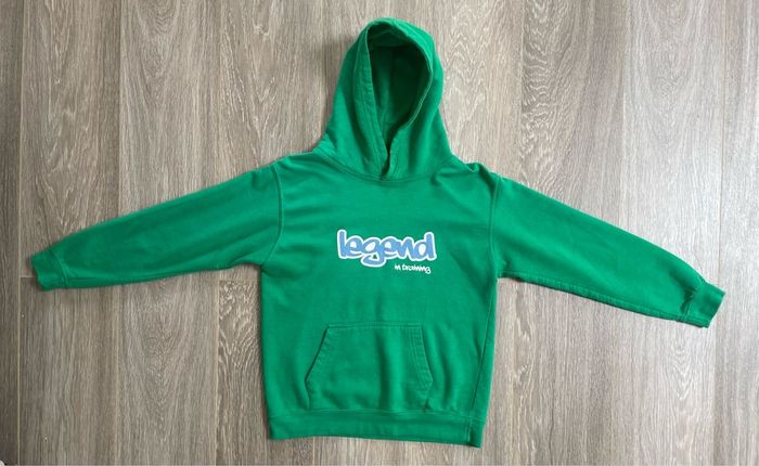 Hairy Baby Legend in Training Hoodie: 12-13yrs but I think more 11-12yrs