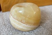 Vintage Alabaster Tea Light Holder