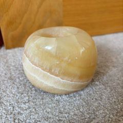 Vintage Alabaster Tea Light Holder
