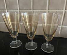 3 Beautiful Wine Goblets