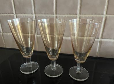3 Beautiful Wine Goblets