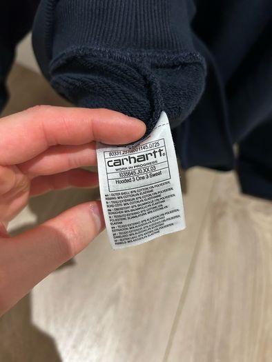 Carhart Navy Hoodie L regular fit (as good as new)