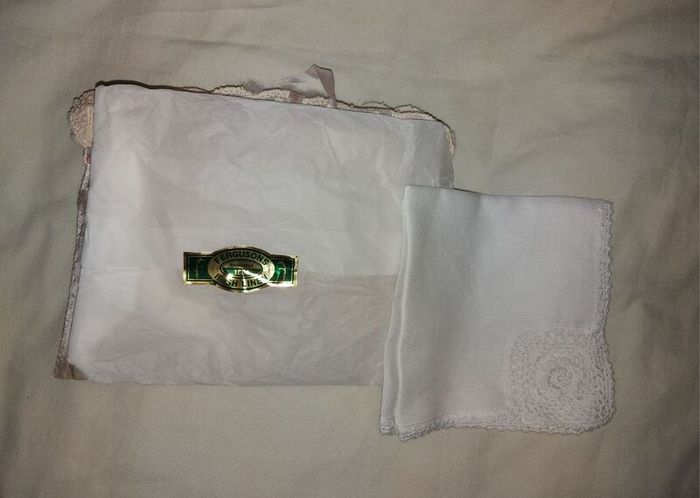 Thomas Fergusons Irish Linen handkerchief