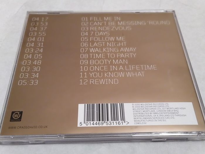 Craig David - Born To Do It Cd