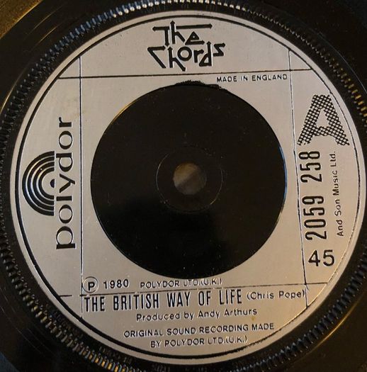 The Chords - The British Way of Life (1980) 7"