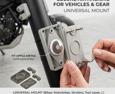Universal AirTag Mount for Bikes and Strollers
