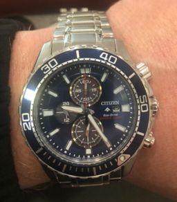 Citizen eco drive dive 200 m watch solar powered brand new