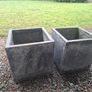 Set of grey pots / front door / patio Image 6
