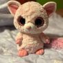 Large beanie boo pink lemur Image 2
