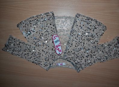 Girls sequin cardigan, Age 3-4. Brand new