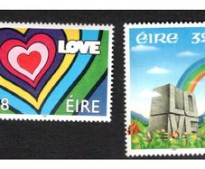 1992 Ireland Love Commemorative Stamps Mint Never Hinged (MNH)