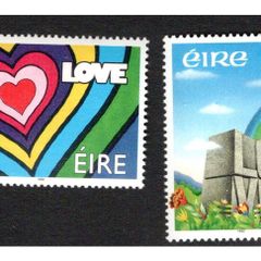 1992 Ireland Love Commemorative Stamps Mint Never Hinged (MNH)