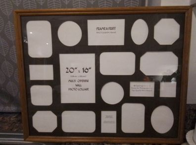 Multi Opening Wall Photo Collage Frame