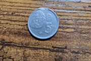 1982 5 Pesetas coin to commemorate the Fifa World Cup