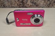 Vivitar Vivicam 8025 Digital Camera 8.1mp Mega Pixels Pink No Battery Charger