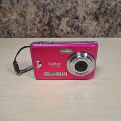 Vivitar Vivicam 8025 Digital Camera 8.1mp Mega Pixels Pink No Battery Charger