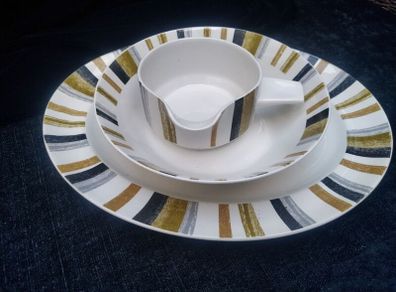 Midwinter platter, Queensberry, vintage platter, gravy boat , serving bowl