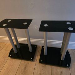 2 small glass table