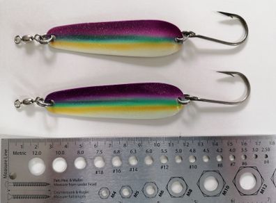 Pike Fishing Laser Spoon.