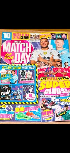 Football Cards and Magazine - Brand New