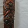Two Large Wooden Masks Image 4