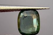 IGI Certified 1.03ct Natural Bi-Color Sapphire. Greenish Blue. Unheated&amp;Untreated