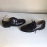 Mens Paulo Bellini Black all leather Formal lace up shoes size 8.5 Image 4